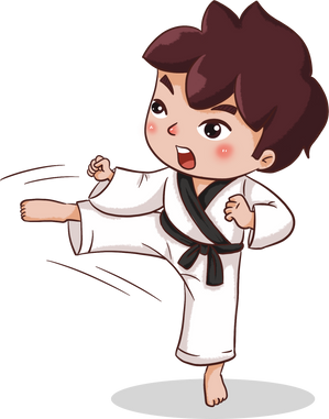 Young Taekwondo Master