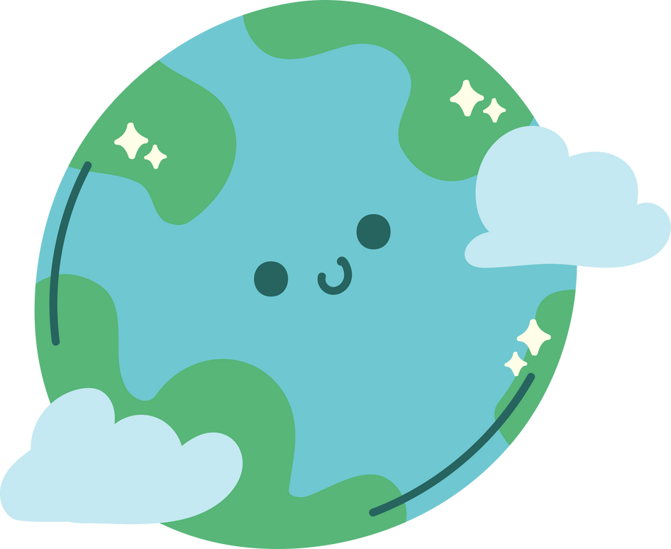 cute earth planet ecological sustainability